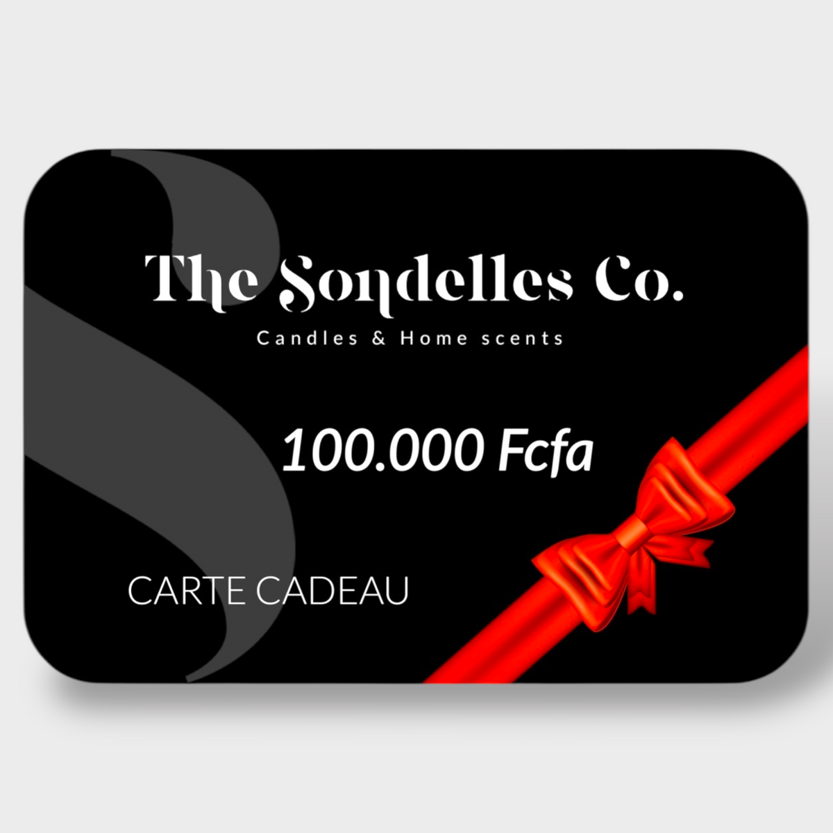 Carte Cadeau Sondelles de 100.000Fcfa