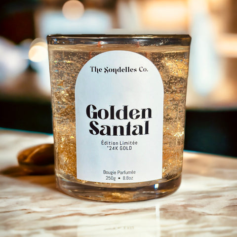 Bougie 24K Gold