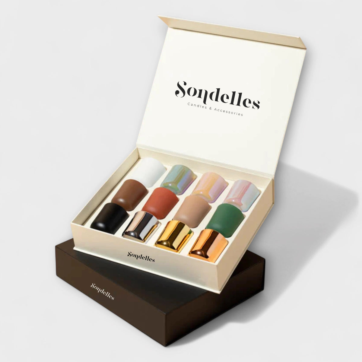 Coffret 12 Bougies Parfumées