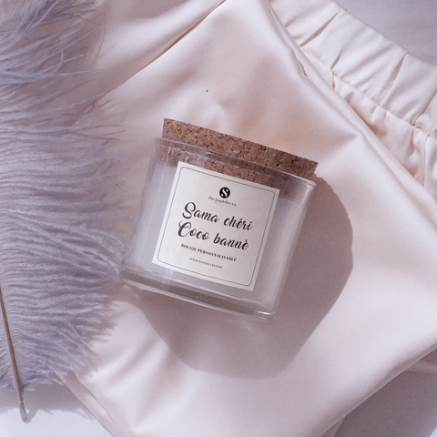 Personalized Candle
